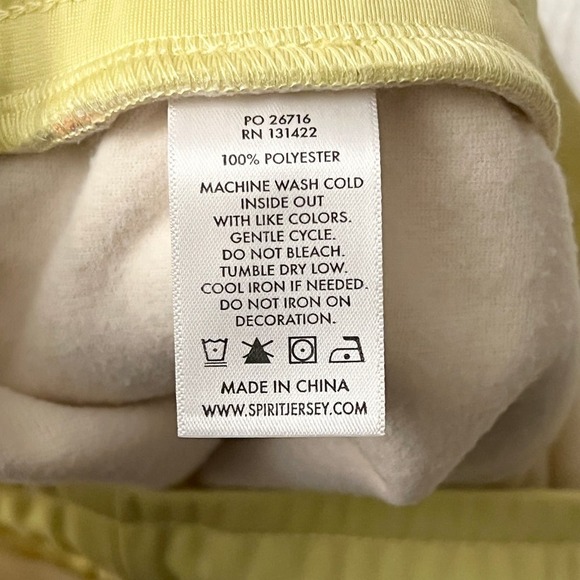 Spirit Jersey NEW Mens L Sweatpants Lounge Fleece Sweats Pockets Colorful Unisex - Picture 8 of 8